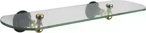 Полка стеклянная Fixsen 65 см Luksor (FX-71603B)
