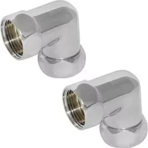 Соединение Тера угловое Luxon гайка / гайка 1"х1", 2 штуки (740SCH1010)