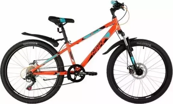 Велосипед NOVATRACK 24" EXTREME 12" оранжевый