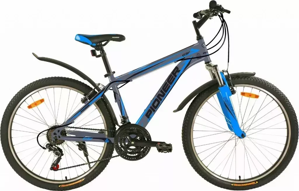 Велосипед PIONEER CITY 26/18 gray-blue-black