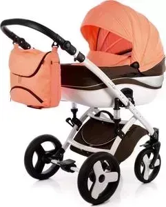 Коляска 3 в 1 TAKO 3 в 1 Moonlight Evo 05 корал-коричнвая (00-00000053)