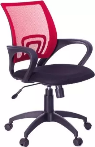 Фото №0 Кресло офисное  Яр Sti-Ko44/red спинка сетка красный, сиденье черный