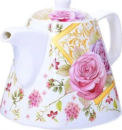 Фото №0 Заварочный чайник Loraine 1.1 л Цветы (26550)