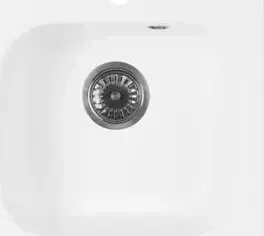 Мойка кухонная AquaGranitEx М-43 430х445 белый (М-43 331)