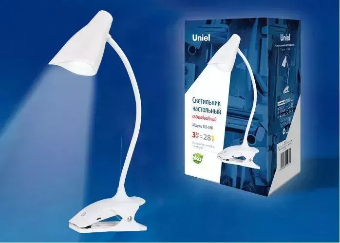 Фото №0 Настольная лампа UNIEL TLD-560 White/LED/280Lm/5000K/Dimmer