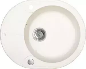 Мойка кухонная IDDIS Kitchen G 500x620 белый (K10W621i87)
