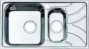 Мойка кухонная IDDIS Arro 440x780 полированная (ARR78PXi77)