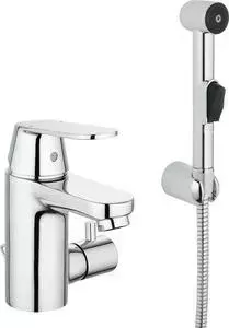 Смеситель для раковины Grohe Eurosmart Cosmopolitan с гигиеническим душем (23433000)