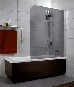 Душевая шторка на ванну Radaway Torrenta PND/R, 1210x1500 (201203-105NR) стекло графит
