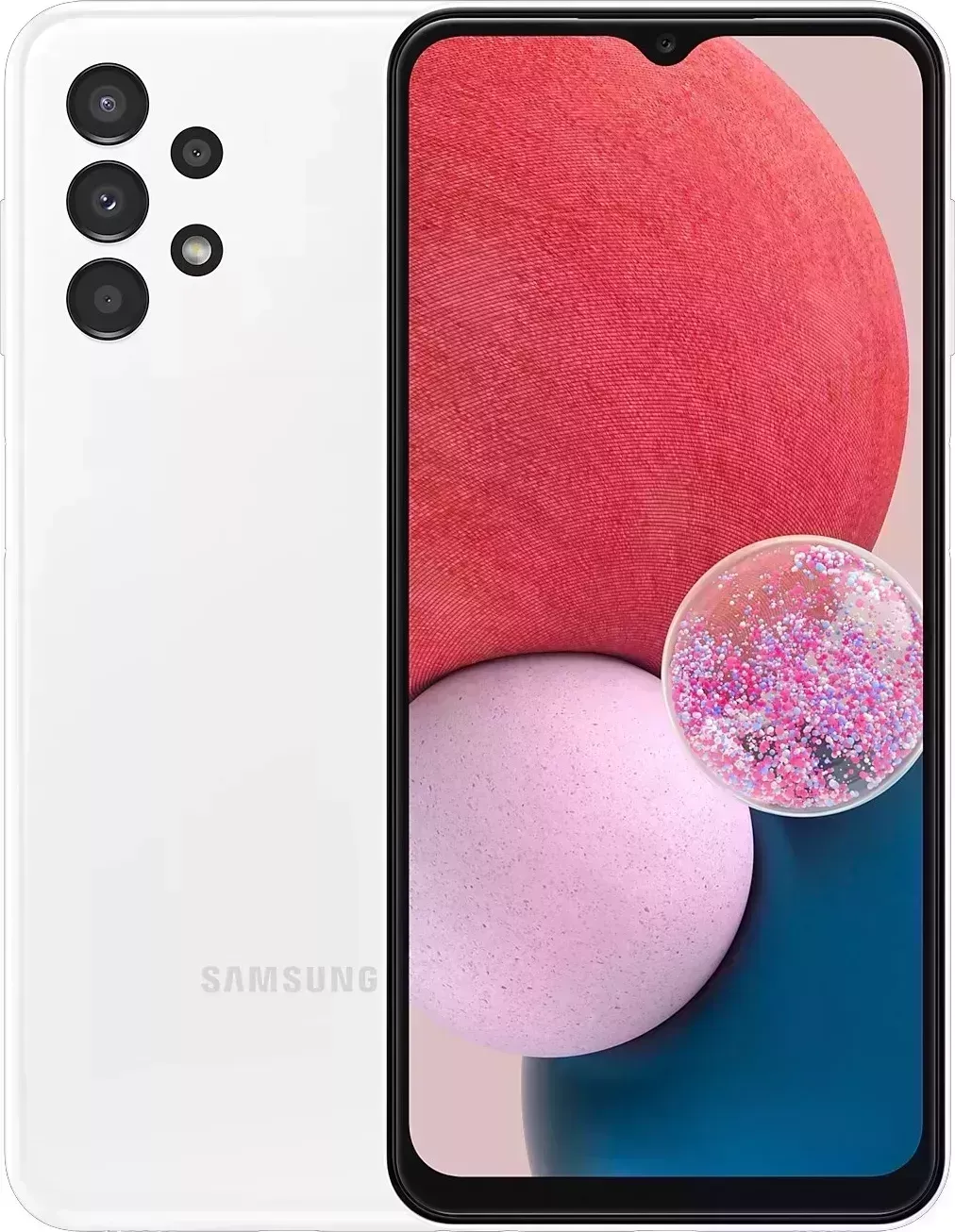Смартфон SAMSUNG Galaxy A13 4/64Gb white (SM-A137) Телефон