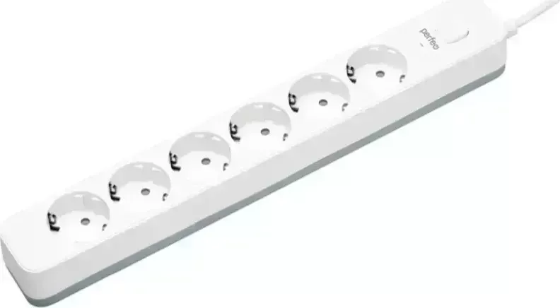 Сетевой фильтр PERFEO PF-C3969 (6роз 1,5м) белый