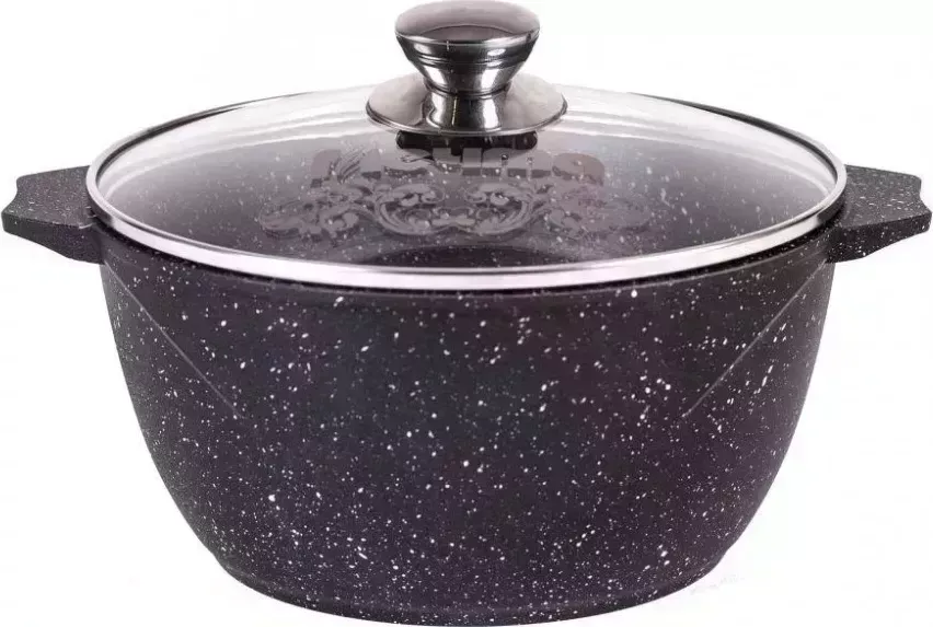 Кастрюля МЕЧТА Гранит black 2л (42802)