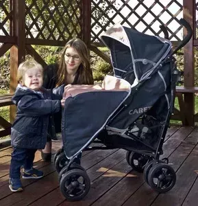 Коляска трость Caretero Spacer Deluxe grey серый (TERO-5405)