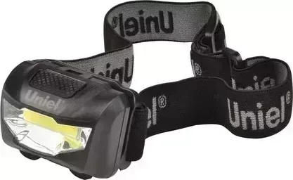 Фонарь UNIEL портативный S-HL017-C Black