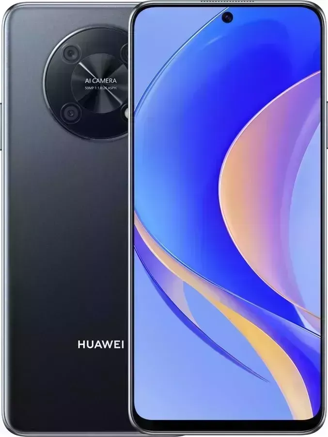 Смартфон HUAWEI Nova Y90 4/128Gb чёрный Телефон