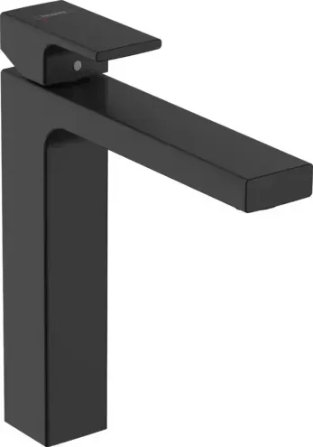 Смеситель для раковины Hansgrohe HansGrohe Vernis Shape 71562670 матовый черный