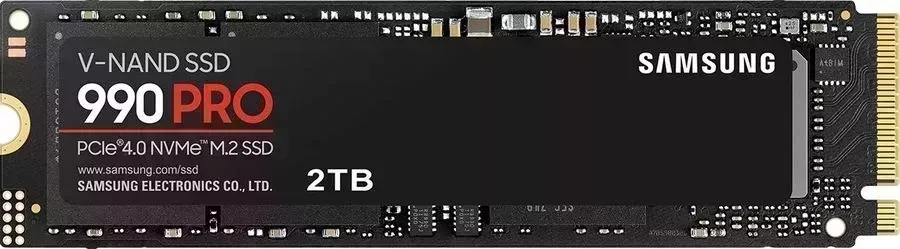 SSD накопитель SAMSUNG 990 PRO 2TB (MZ-V9P2T0BW)