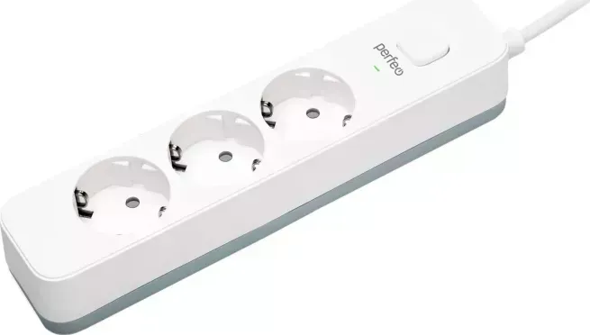 Сетевой фильтр PERFEO PF-C3951 (3роз 3м) белый