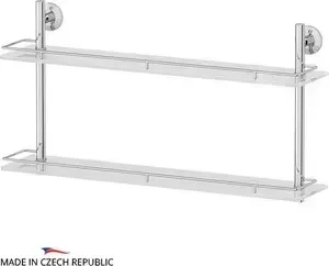 Полка FBS 2-х ярусная 70 см Standard хром (STA 066)