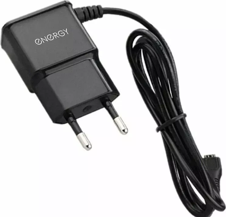 Сетевое зарядное устройство ENERGY ET-13 чёрный (100295)