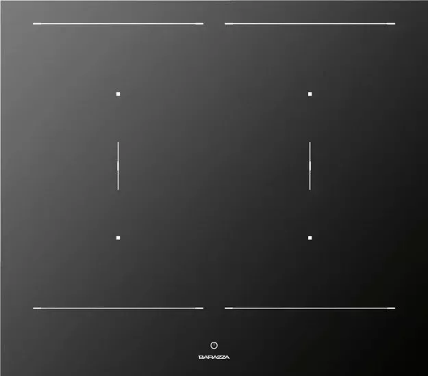Электрическая варочная панель Barazza 1PIDC60N 4mm black glass ceramic