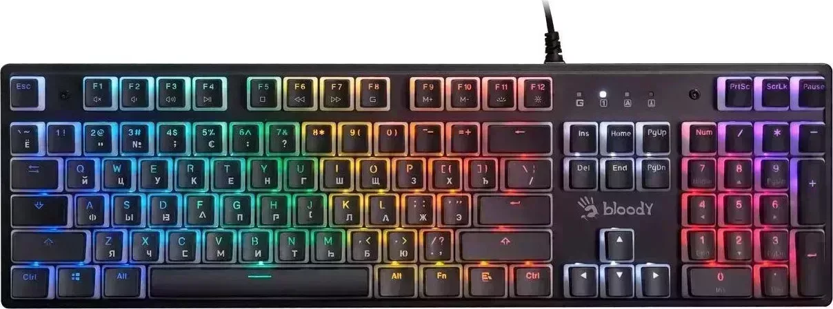 Клавиатура A4TECH Bloody S510NP черный USB
