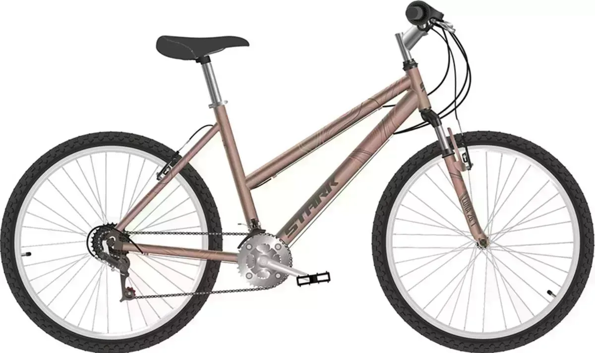 Велосипед STARK Luna 26.1 V песочный/серый 18 HQ-0005195 взрослый V 18