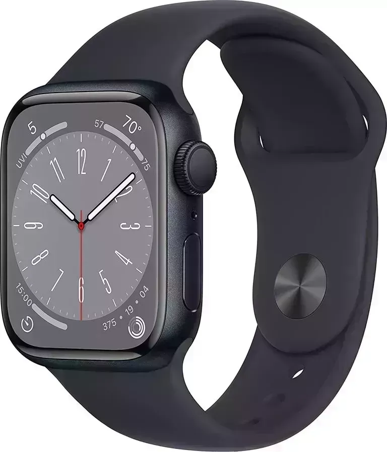 Умные часы APPLE Watch Series 8 А2770 41мм темная ночь (MNU83LL/A)