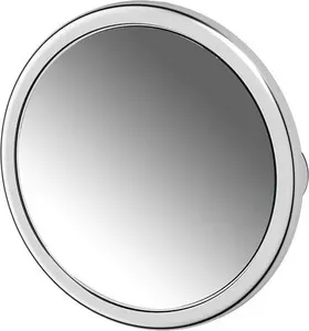 Косметическое зеркало на вакуумных присосках x5 Defesto Pro хром (DEF 103)
