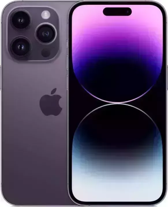 Смартфон APPLE iPhone 14 Pro 6/128Gb темно-фиолетовый (MQ0F3J/A) Телефон 14