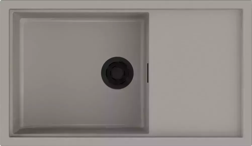 Мойка кухонная OMOIKIRI Sintesi 86-GR Artceramic/Leningrad grey