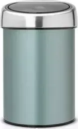 Ведро Brabantia для мусора Touch Bin (364402) мятный металик