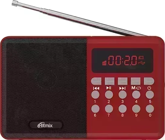 Радиоприемник RITMIX Радиоприёмник RPR-002 RED