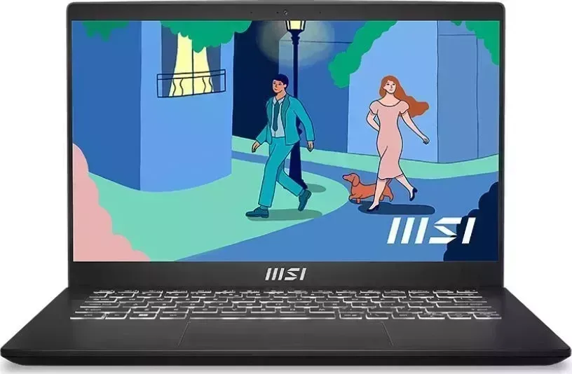 Ноутбук MSI Modern 14 C5M-010XRU Free DOS black (9S7-14JK12-010)