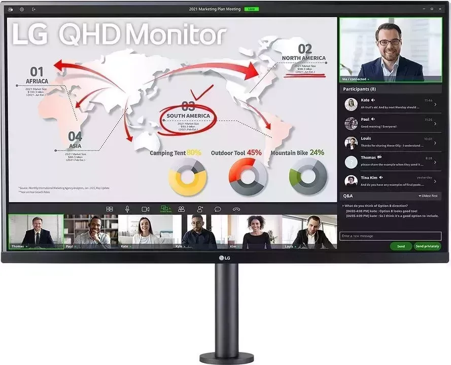 Монитор LG 32QP880-B