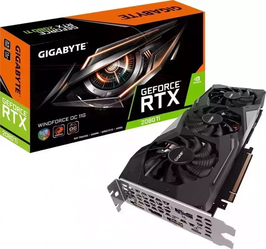 Видеокарта GIGABYTE NVIDIA GeForce RTX 4070 Ti 12Gb (GV-N407TEAGLE-12GD)