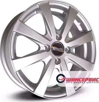Диск автомобильный Tech Line 534 15 / 5.5J 4x100.00 ET45.00 D60.10