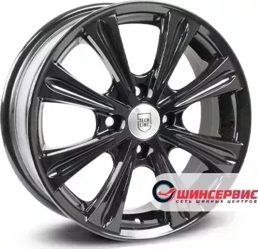 Диск автомобильный Tech Line 523 15 / 6.0J 4x100.00 ET45.00 D54.10