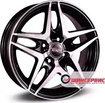 Диск автомобильный Tech Line 530 15 / 6.0J 4x100.00 ET45.00 D67.10