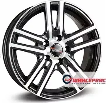 Диск автомобильный Tech Line 529 15 / 6.0J 4x114.30 ET38.00 D67.10