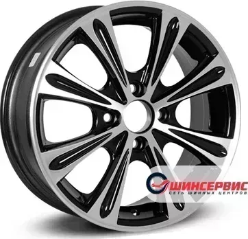 Диск автомобильный Tech Line 523 15 / 6.0J 4x100.00 ET39.00 D54.10