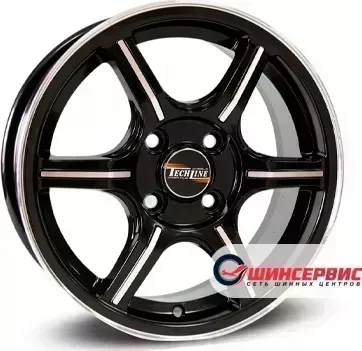 Диск автомобильный Tech Line 433 14 / 5.5J 4x100.00 ET38.00 D67.10