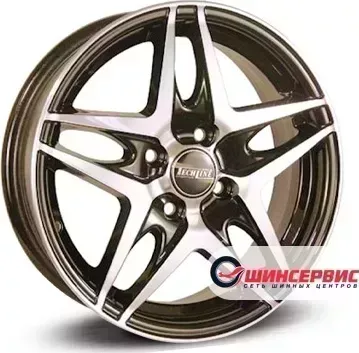 Диск автомобильный Tech Line 430 14 / 5.5J 4x100.00 ET43.00 D60.10