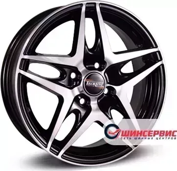 Диск автомобильный Tech Line 430 14 / 5.5J 4x100.00 ET43.00 D60.10