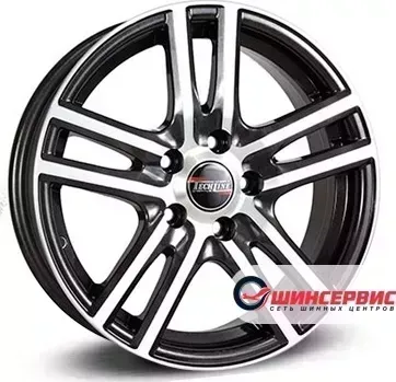 Диск автомобильный Tech Line 429 14 / 5.5J 4x100.00 ET43.00 D67.10