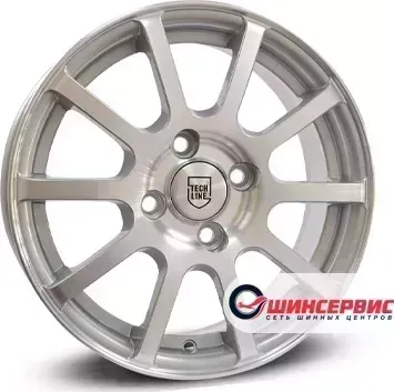 Диск автомобильный Tech Line 415 14 / 5.5J 4x108.00 ET43.00 D63.40