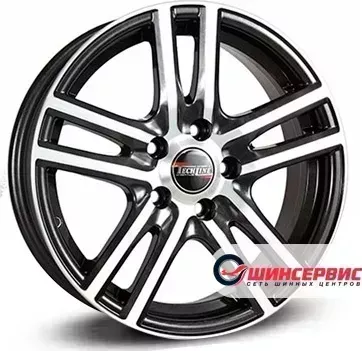 Диск автомобильный Tech Line 529 15 / 6.0J 4x100.00 ET38.00 D67.10