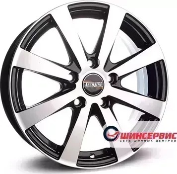 Диск автомобильный Tech Line 634 16 / 6.0J 4x100.00 ET45.00 D60.10