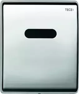 Панель смыва TECE с инфракрасным датчиком для писсуара planus Urinal 230/12 В (9242353) хром глянцевый
