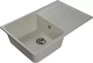 Мойка кухонная HARTE H-5078-331 780х490 мм белый
